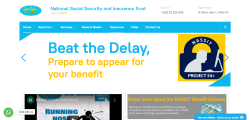 National Social Security and Insurance Trust - Website Design, Hosting and Corporate Email System.